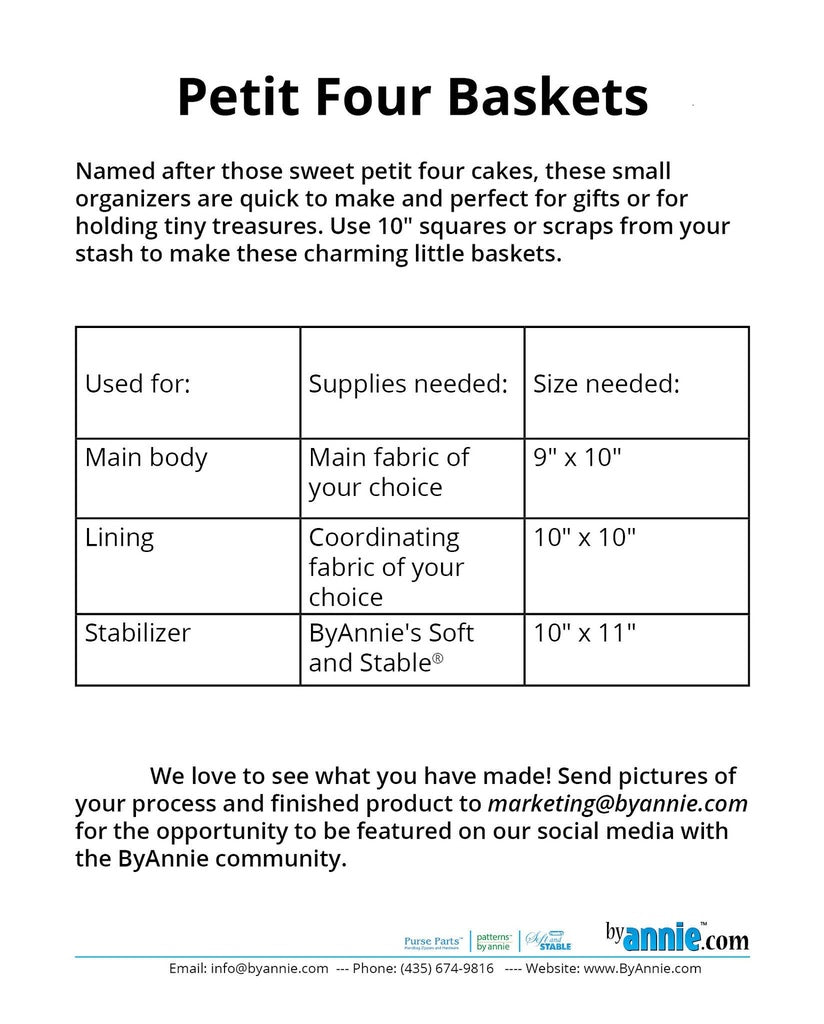 ByAnnie Basics Packet - 4