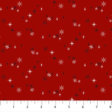 Rudolph The Red-Nosed Reindeer - Snow, Dk Red - RD1010-26