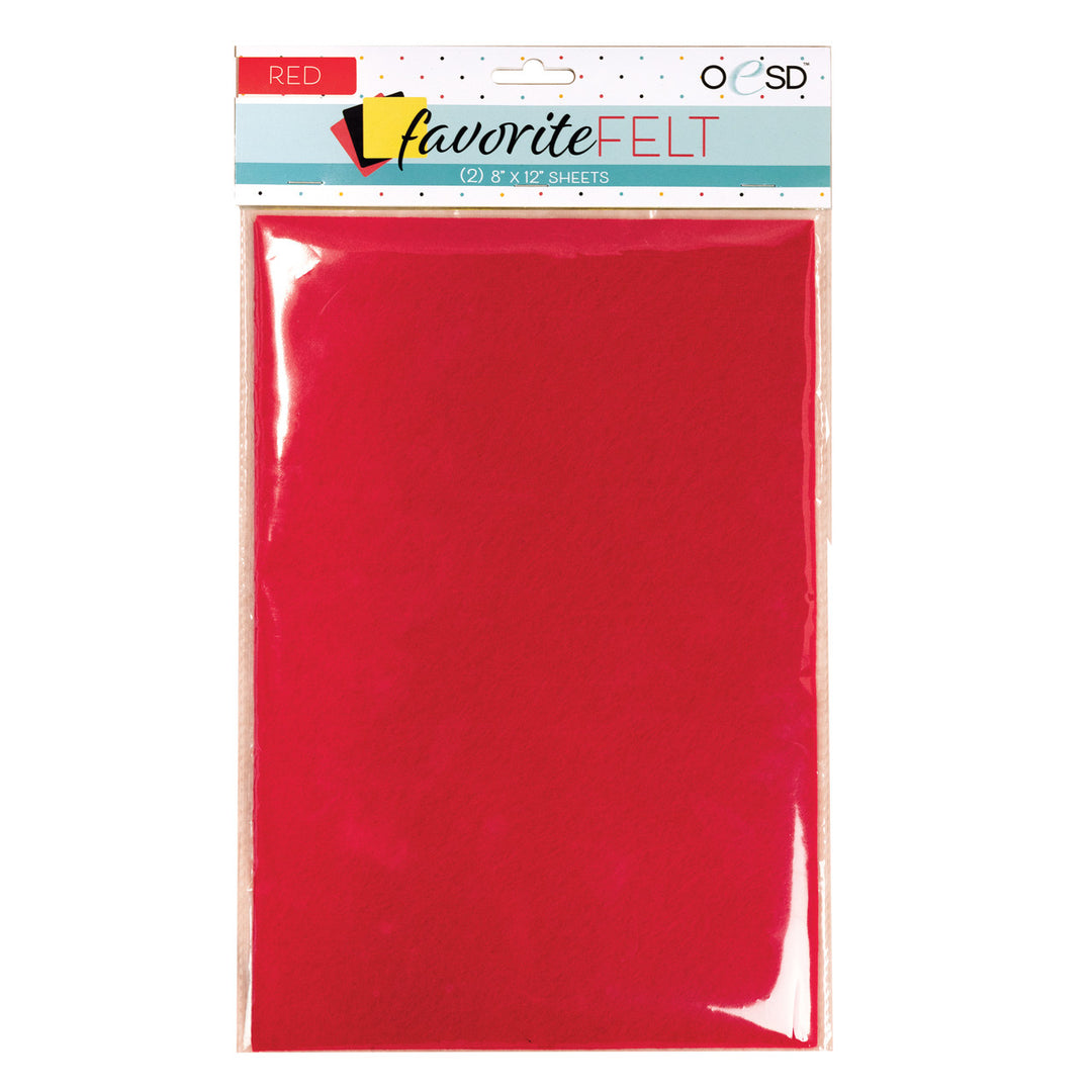 OESD Favorite Felt - Red