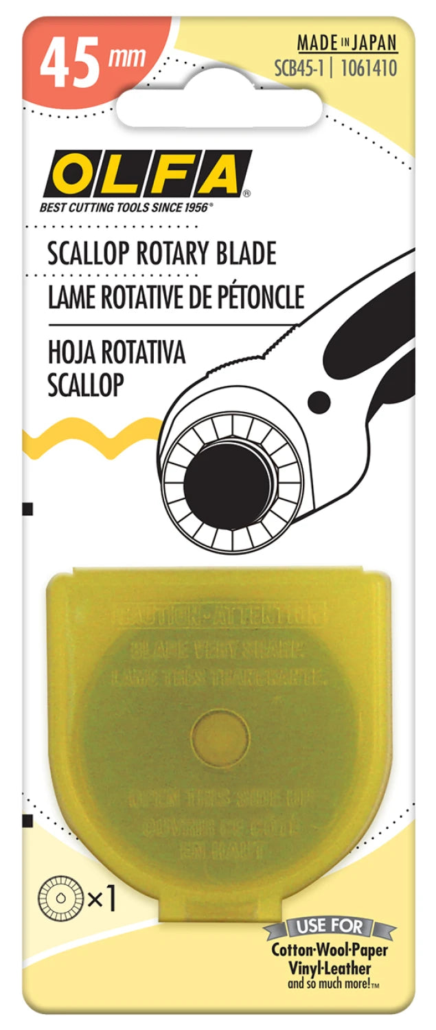 Olfa - Blade Scallop 45mm