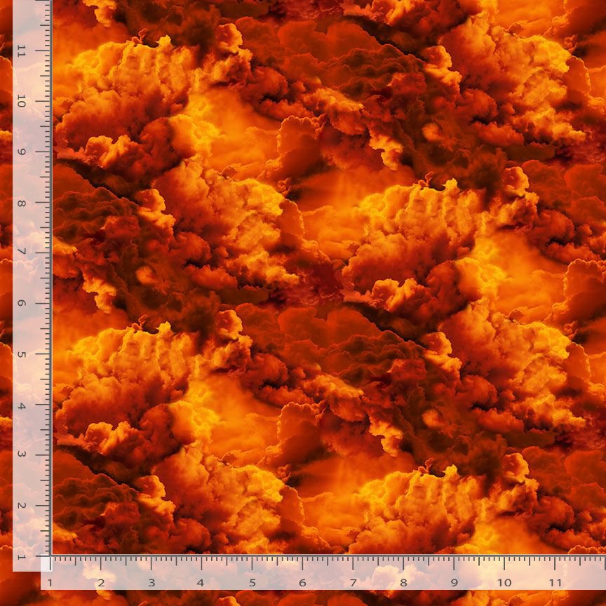 Dragon Fire - Sky, Orange - SKY-CD3942