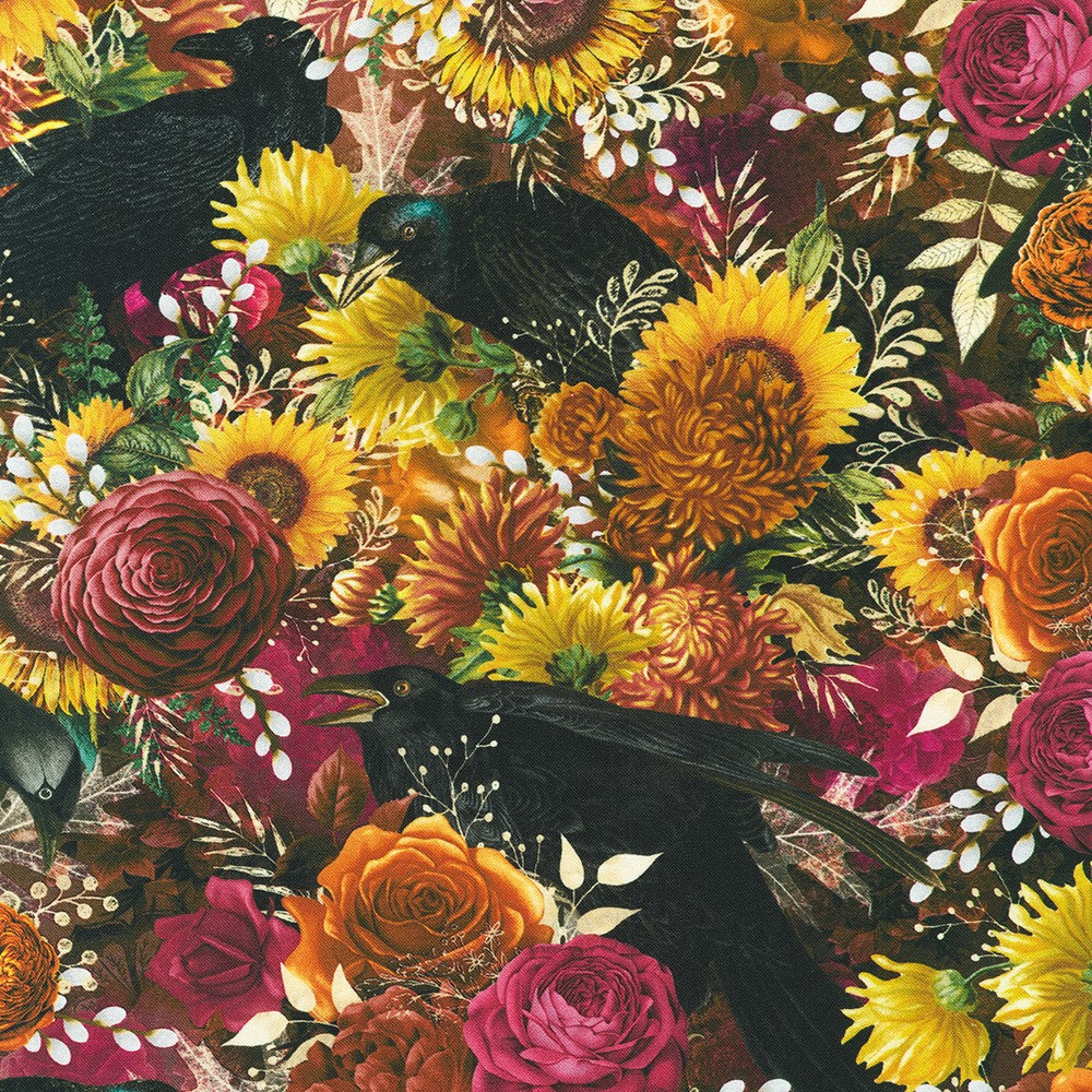 Ravenwood - Floral Raven, Eerie - SRKD-23993-283