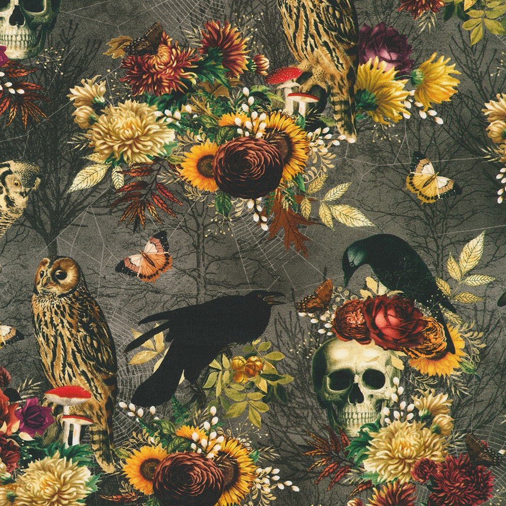 Ravenwood - Skulls & Ravens, Shadow- SRKD-23994-304