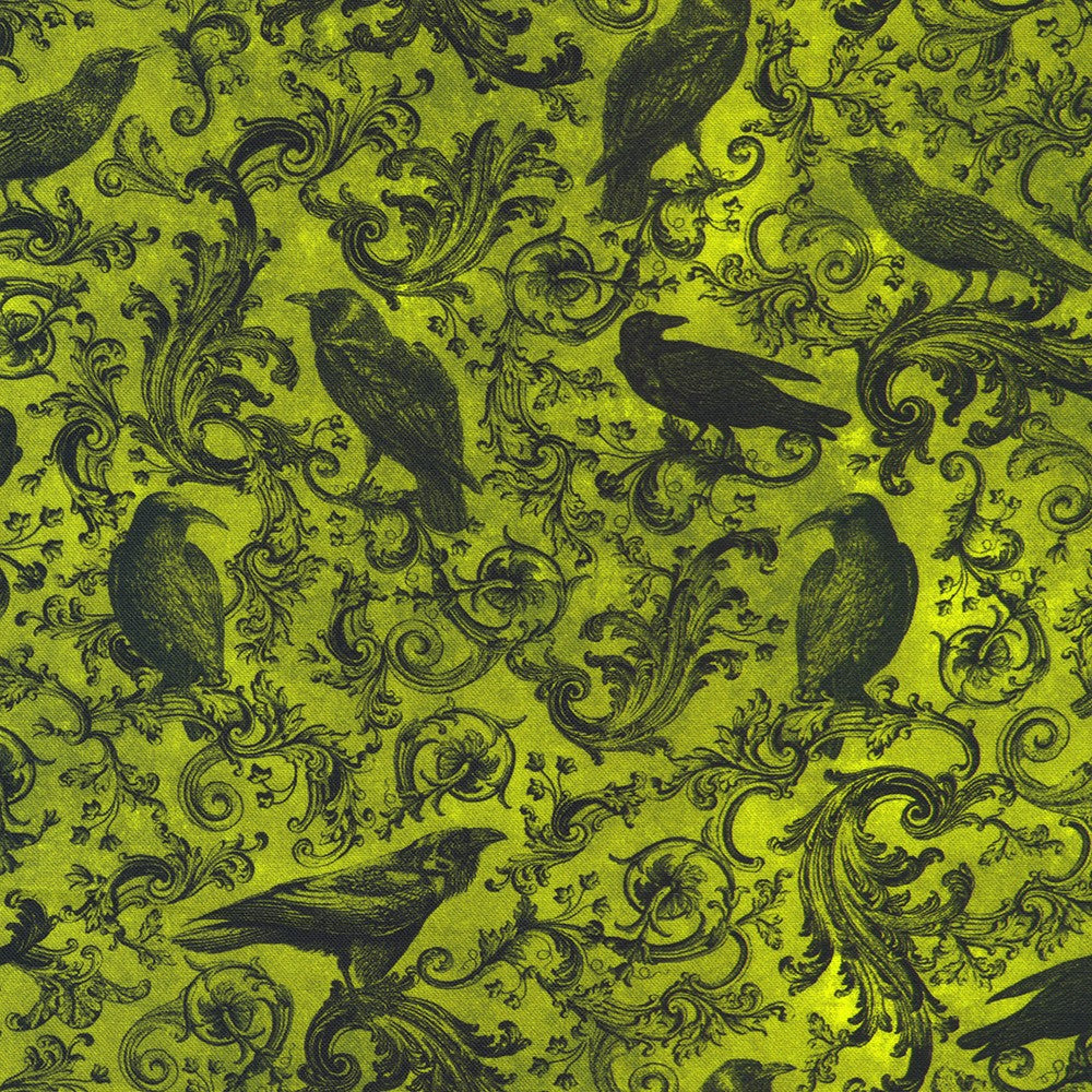 Ravenwood - Swirly Bird, Acid Lime - SRKD-23996-386