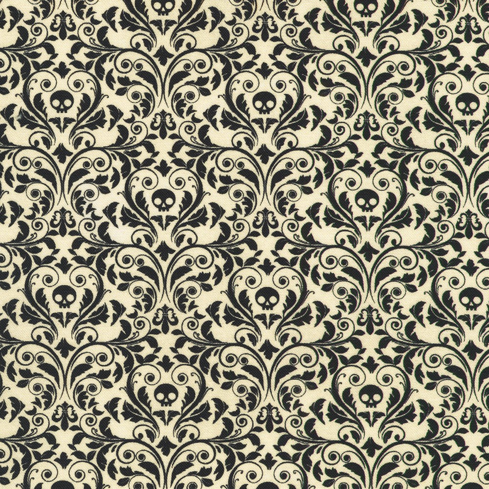 Ravenwood - Skulls and Fluer-De-Lis, Bone - SRKD-23998-284