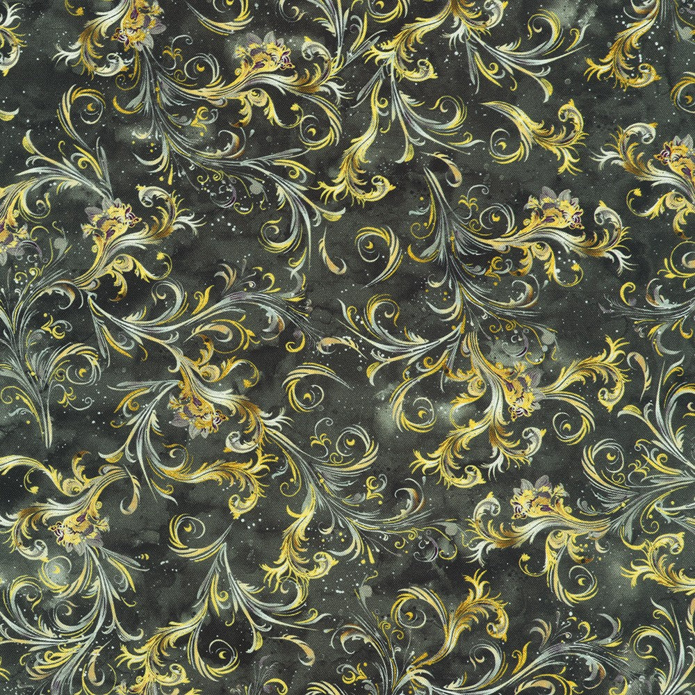 Stardust - Swirls, Charcoal - 24105-184