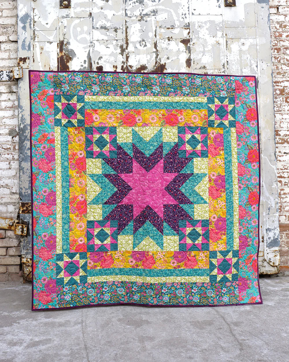Saffron & Sage Quilt Pattern