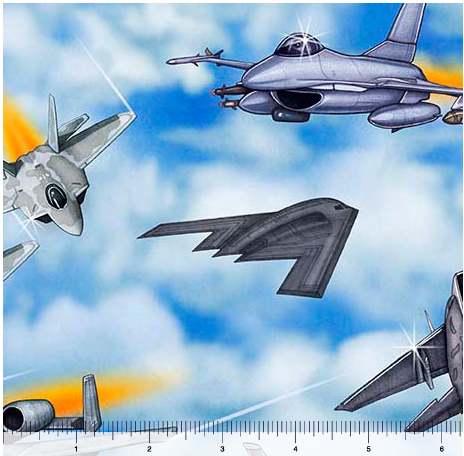 Patriot - Fighter Jets, Blue - 30932-B