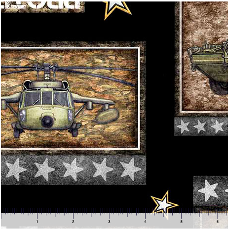 Patriot - Army Patch, Black - 30933-J