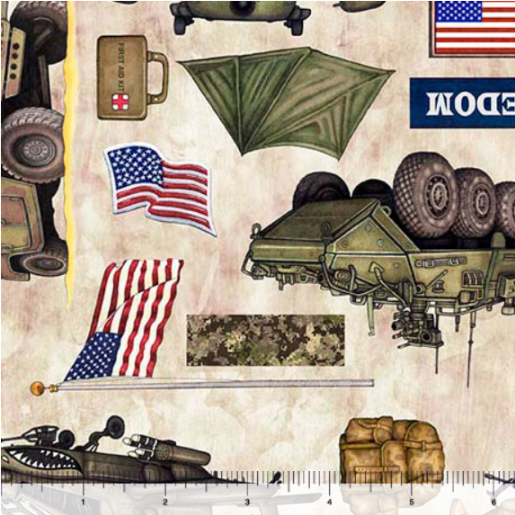 Patriot - Army Allover, Tan - 30937-A
