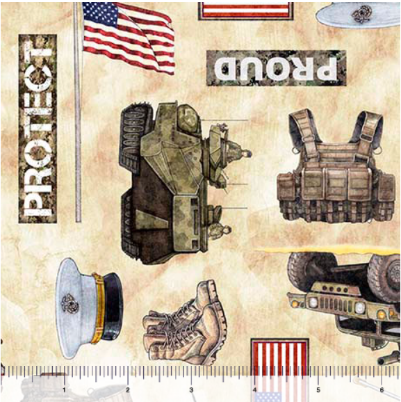 Patriot - Marines Allover, Tan - 30939-A