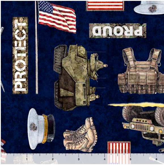 Patriot - Marines Allover, Navy - 30939-N