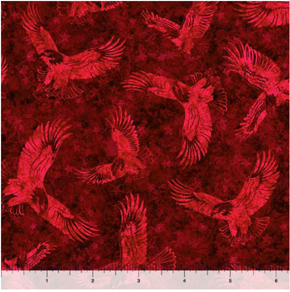 Patriot - Eagle Tonal, Red - 30940-R
