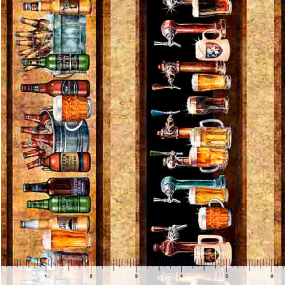 Brewmaster - Beer Decorative Stripe, Multi - 30916-X