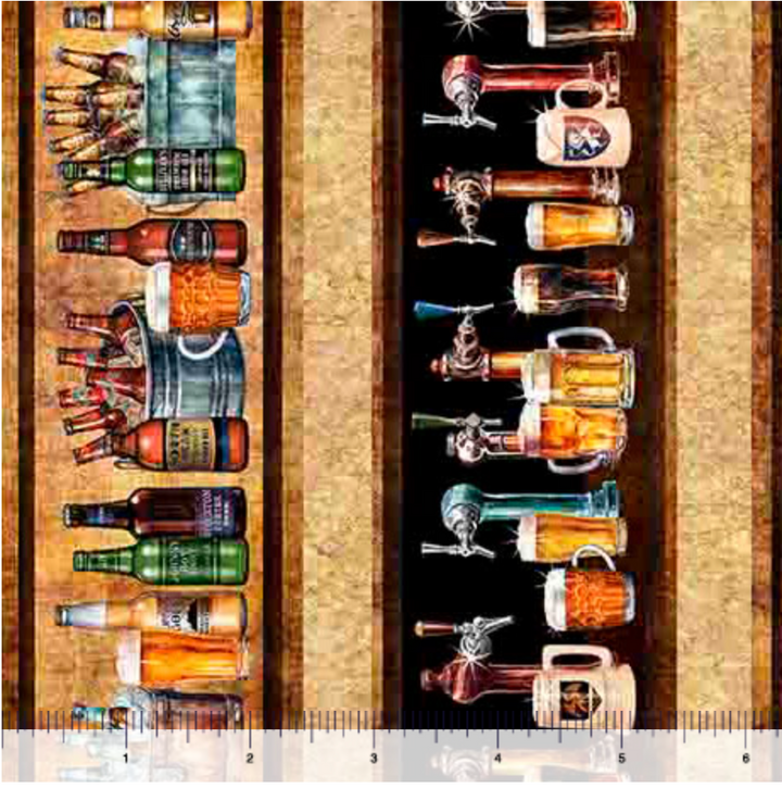 Brewmaster - Beer Decorative Stripe, Multi - 30916-X