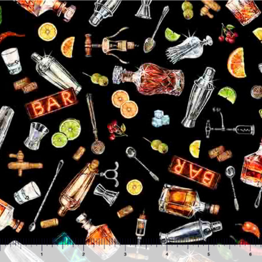 That's the Spirit - Bartender Toss, Black - 31004-J