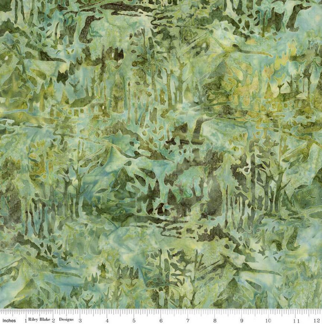 Places You'll Go - Woods, Thyme - BT23219-324 - Expressions Batiks