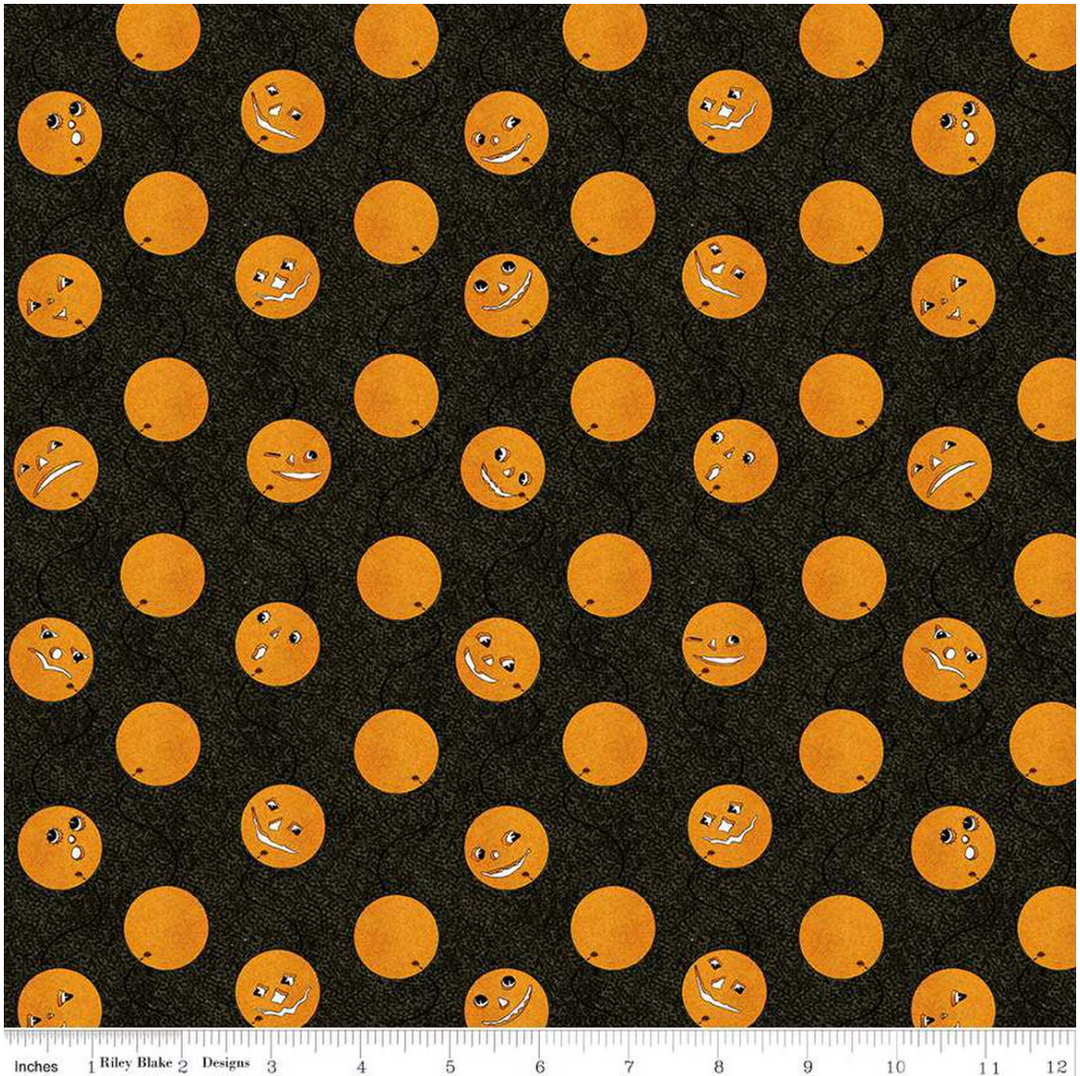 Costume Maker's Act II - Jack-O-Lantern Balloons, Black - C16007-BLACK