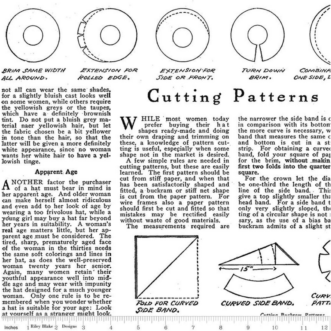 Costume Maker's Act II - Hat How To Text, White - C16013-WHITE