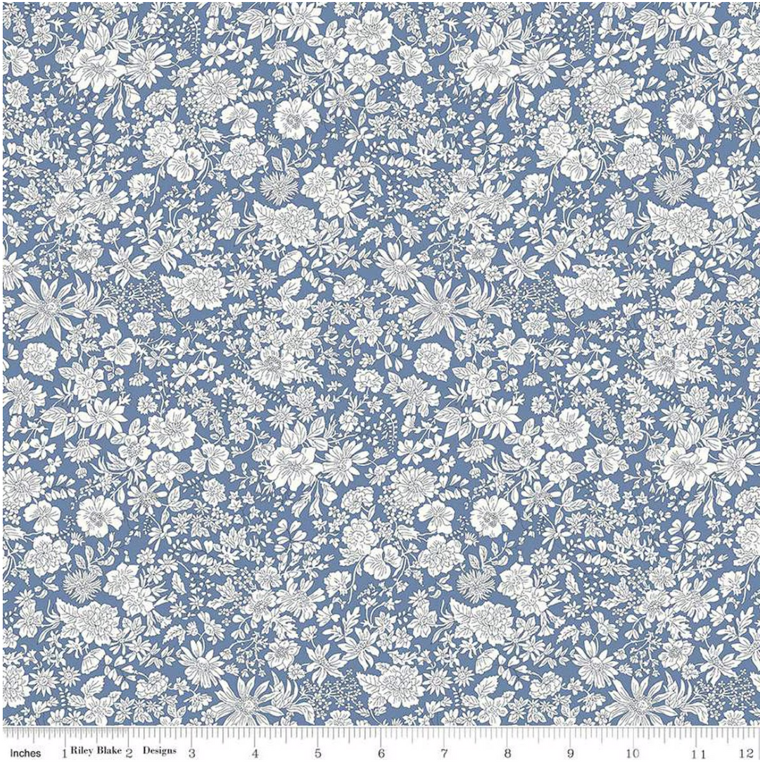 Emily Belle - Evening Sky - 01666414A - Liberty Fabrics