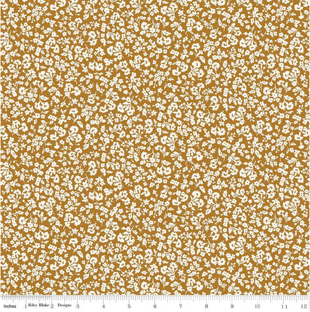 Denim Florals - Dainty Meadow A - 01667401A - Liberty Fabrics