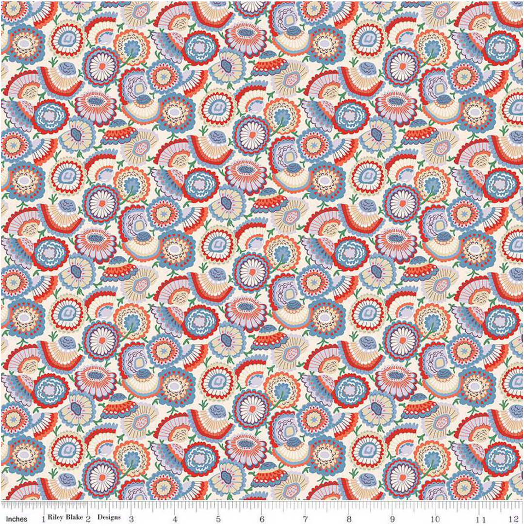Flower Shop - Lasenby Bloom B - 01667416B - Liberty Fabrics