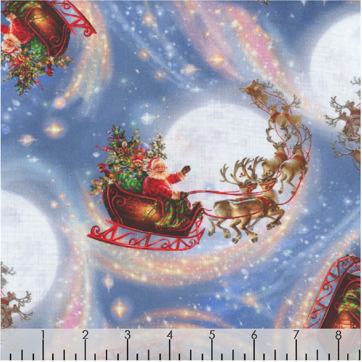 Christmas Eve - Santa Sleighs, Multi - DONA-CD3371