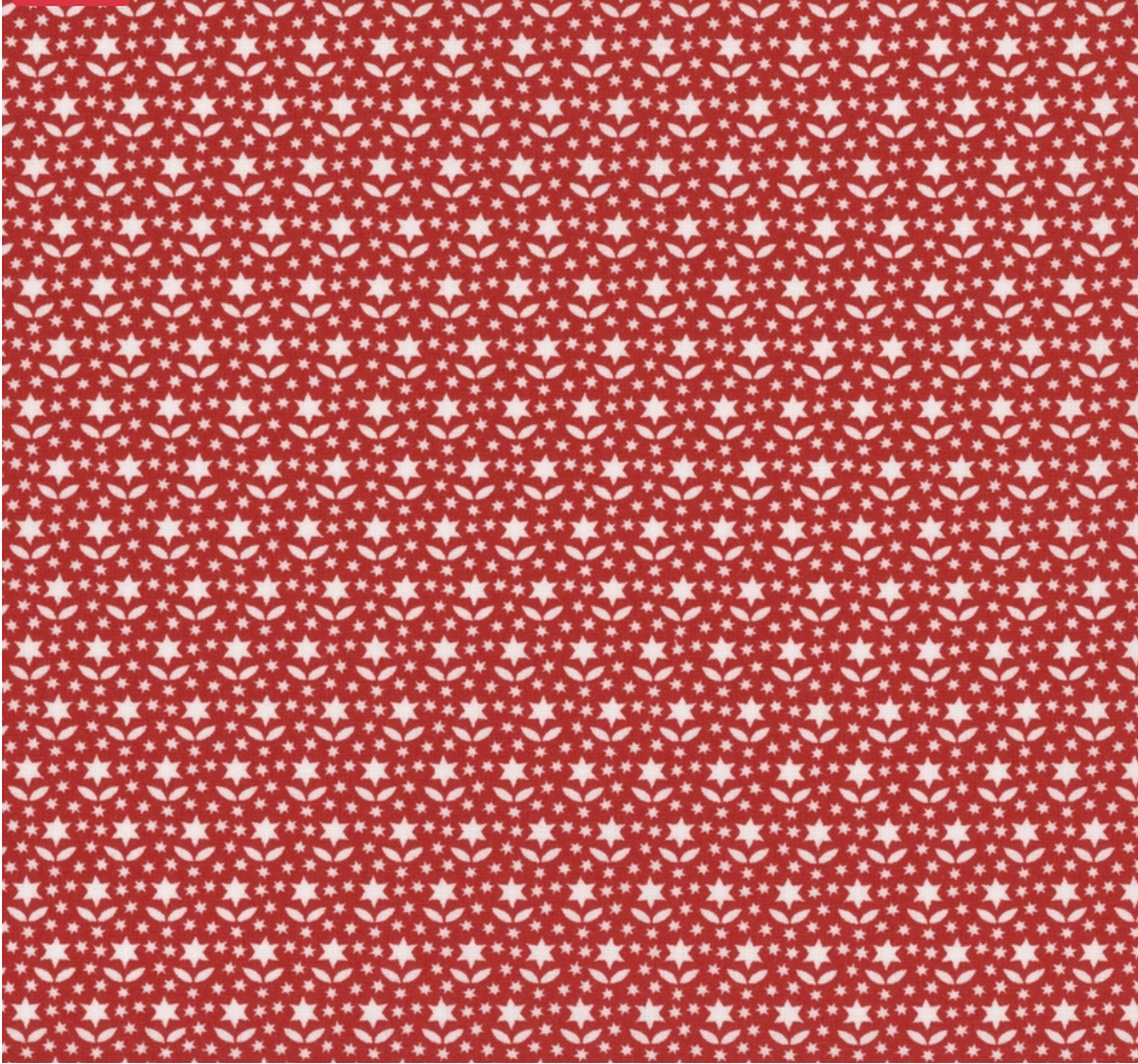 Buon Natale - Star Flowers, Pomegranate - 35405-14