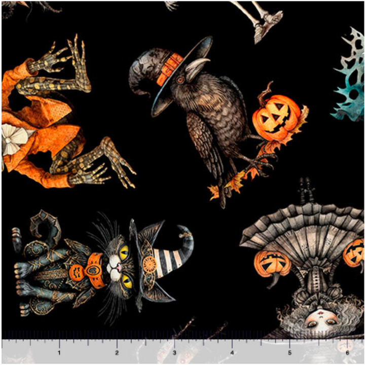 Jeepers Creepers - Halloween Character Toss, Black - 31009-J