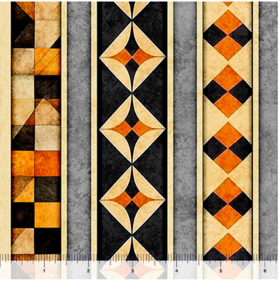 Jeepers Creepers - Halloween Geo Stripe, Multi - 31016-X