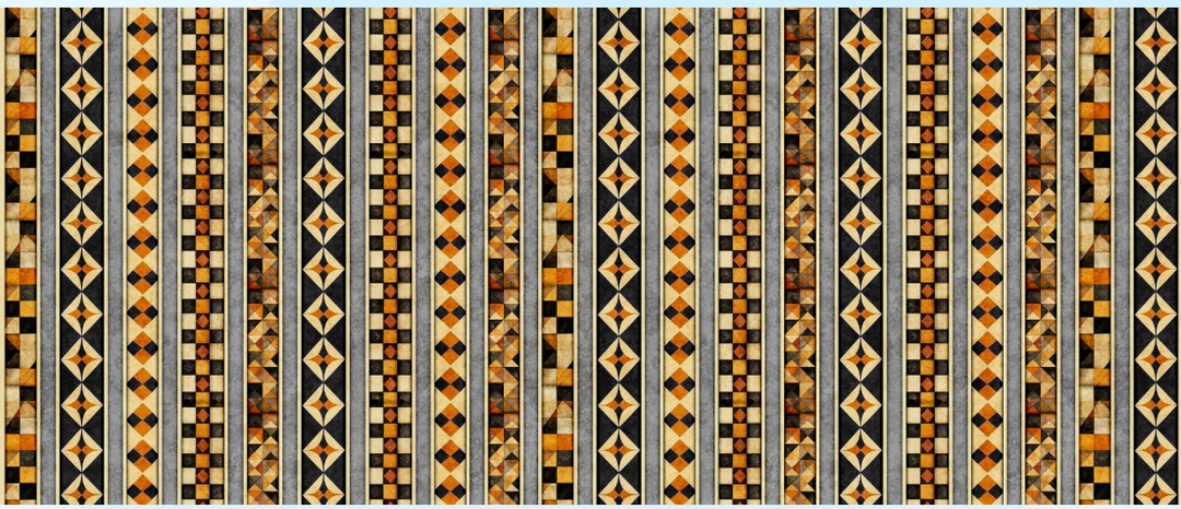 Jeepers Creepers - Halloween Geo Stripe, Multi - 31016-X