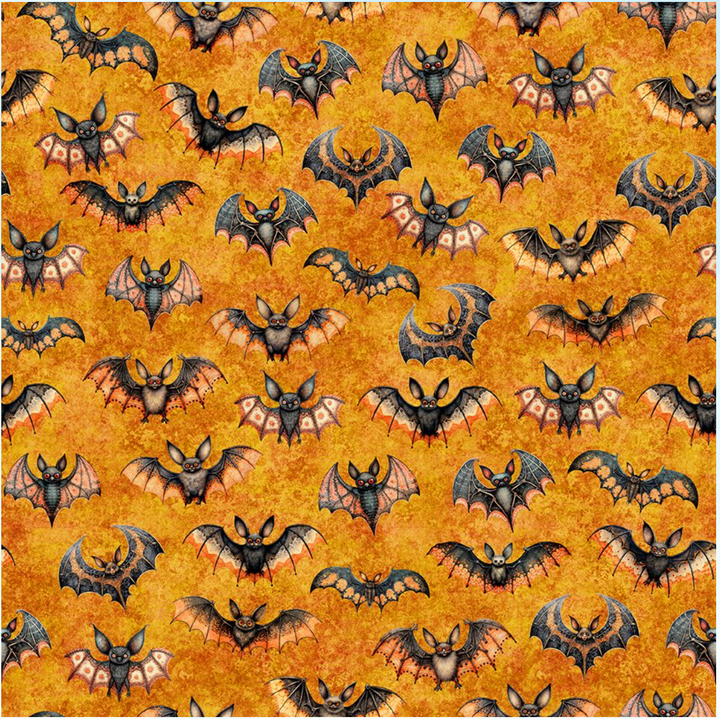 Jeepers Creepers - Bats, Orange - 31014-O