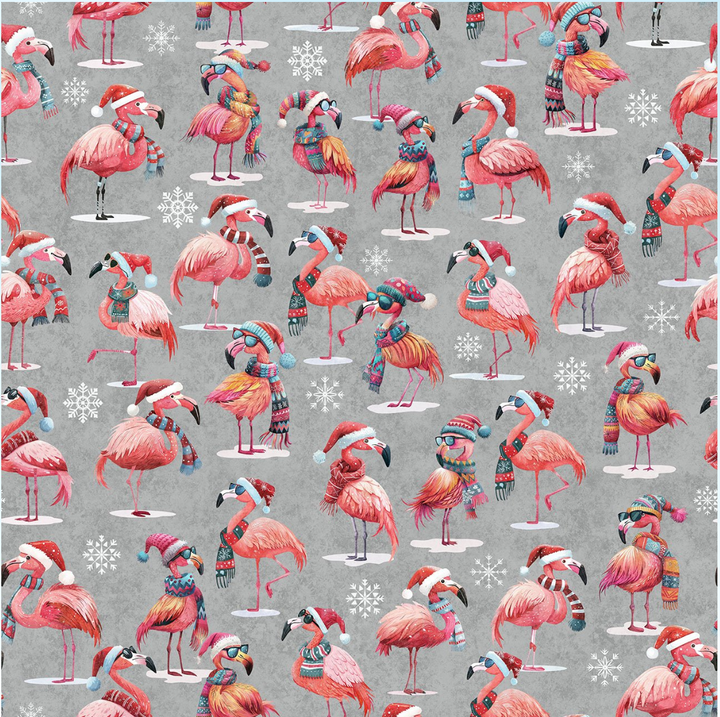 Gotta Have It -Flamingos, Gray - 31190-K