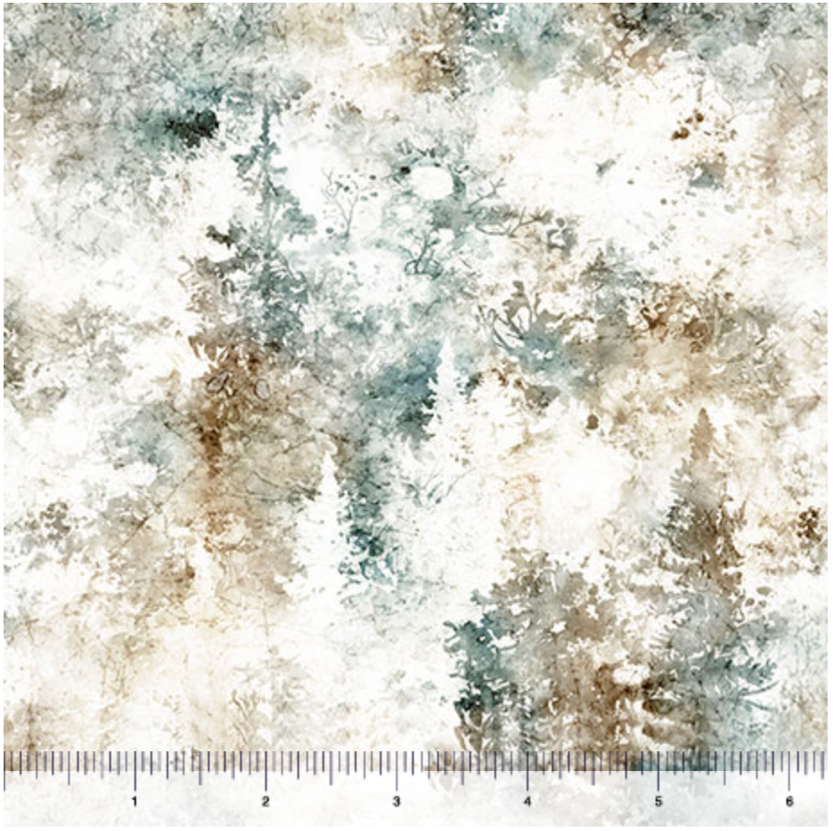 Running with the Pack - Pine Trees, White - 31102-Z