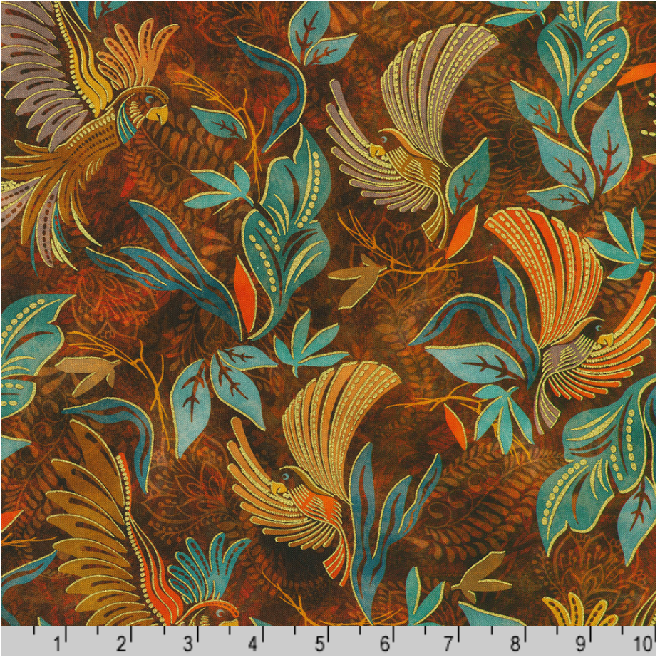 Golden Feathers - Birds, Cayenne - SRKDM-23156-115
