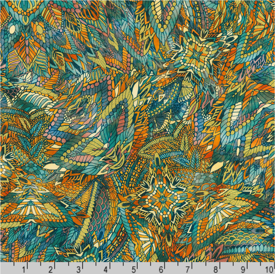 Golden Feathers - Plumage, Peacock - SRKDM-23158-78