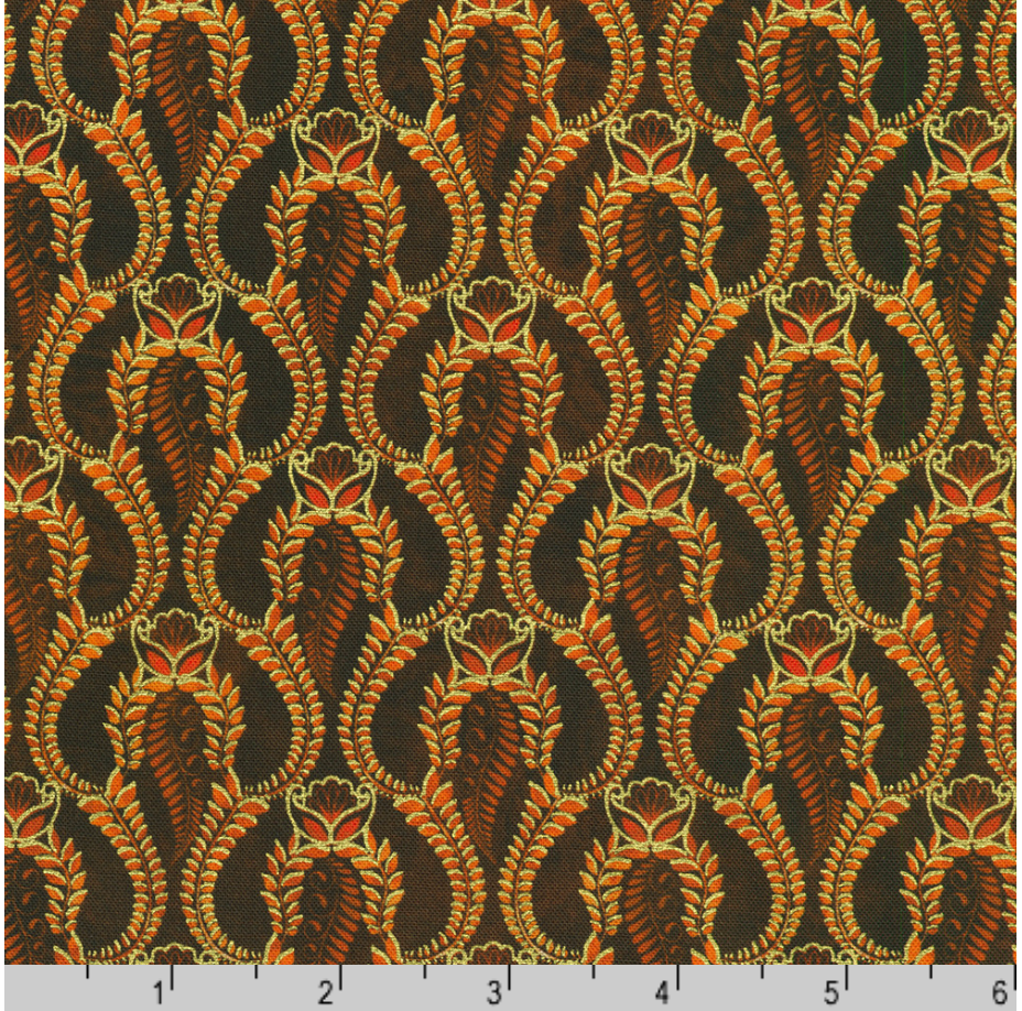 Golden Feathers - Trellis, Redwood - SRKDM-23160-222