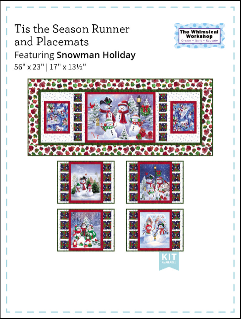 Tis the Season - Table Runner & Placemat Pattern