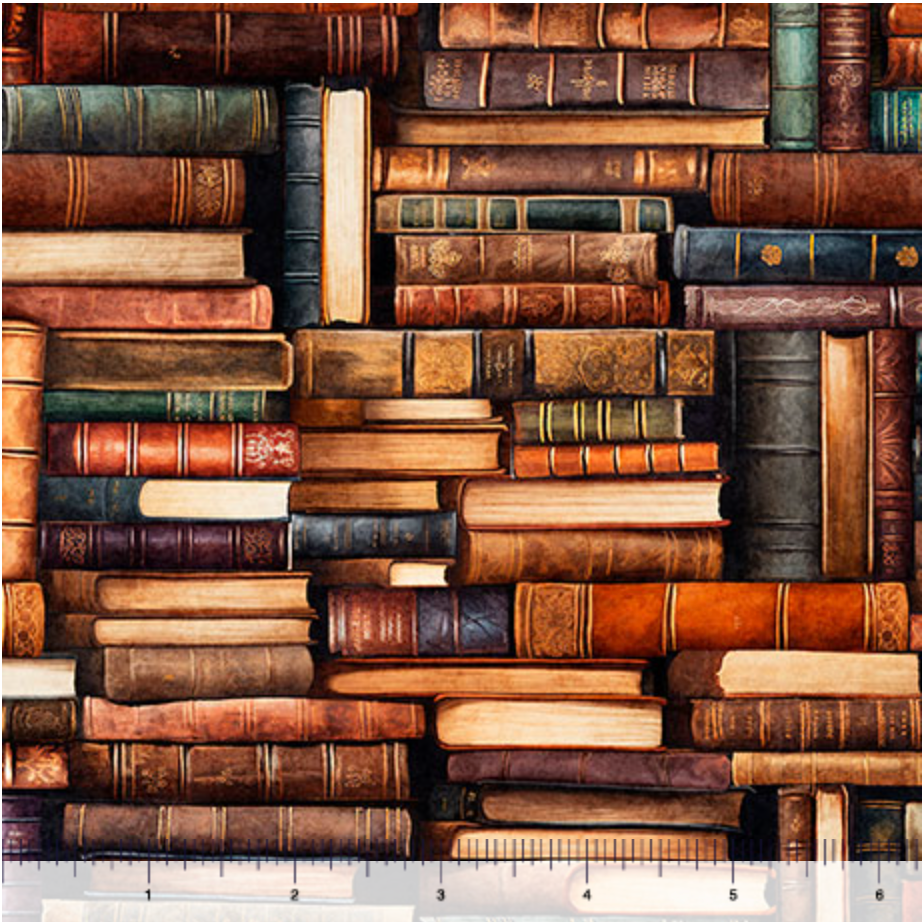 Book Club - Stacked Books, Multi - 32255-X
