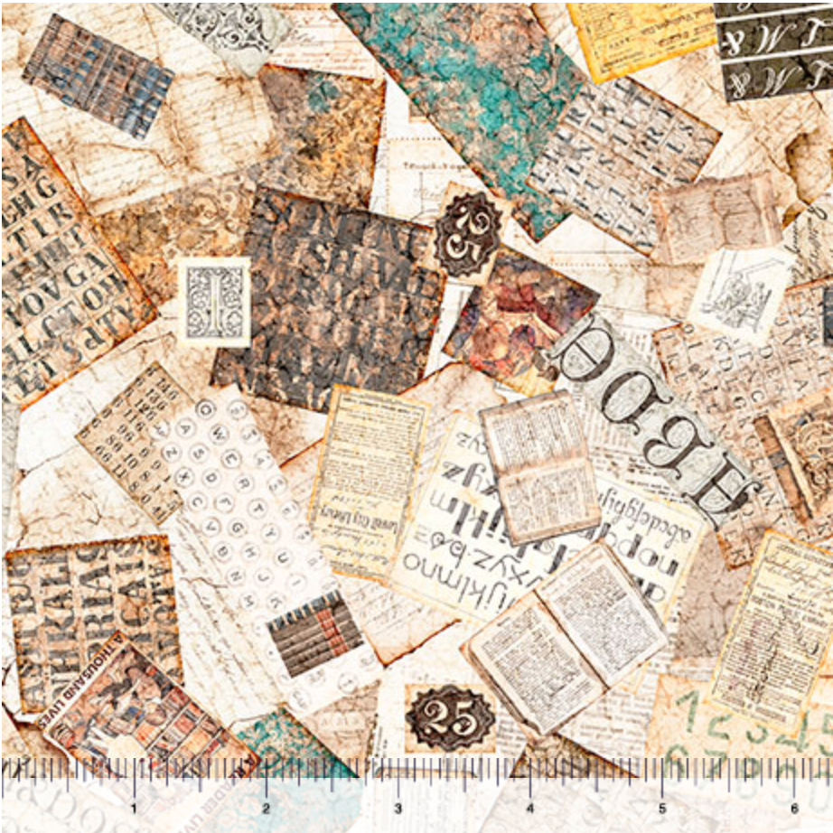 Book Club - Book Ephemera, Tan - 32262-A