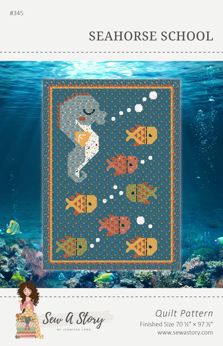 Seahorse School - Quilt Pattern