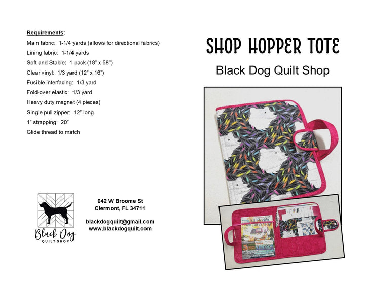 Shop Hopper Tote Pattern