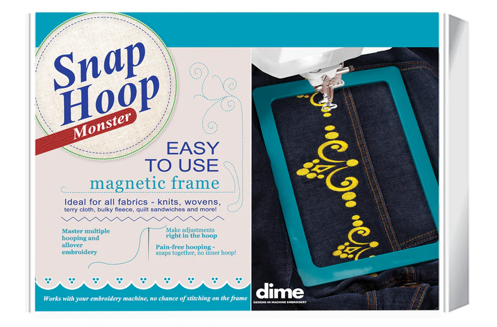 Dime - Snap Hoop Monster for Janome CM17