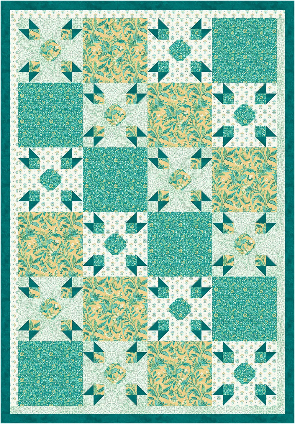Go Big With 5-Yard Quilts By Donna Robertson and Fran Morgan