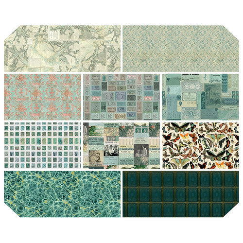 Tim Holtz - Eclectic Elements Palette - 1/2 yard bundle