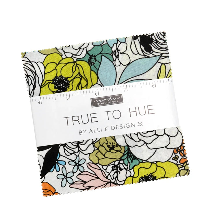 Moda Charm Pack - True to Hue - 42 5" squares