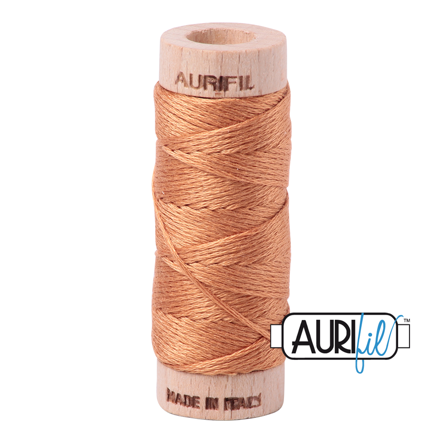 #2210 Caramel Aurifil Cotton Thread