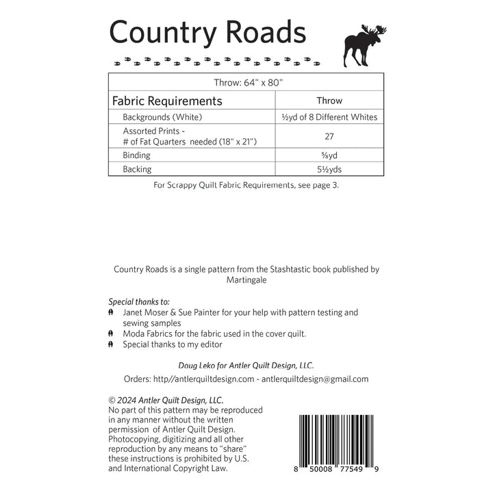 Country Roads - Quilt Pattern