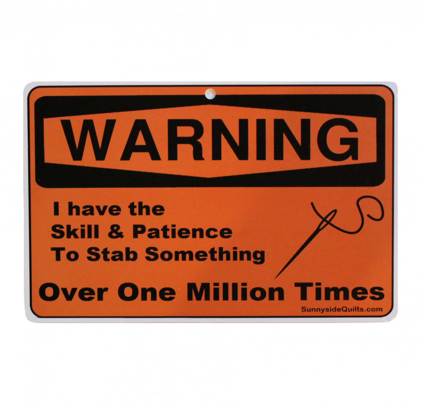 Warning Sign - Skill and Patience