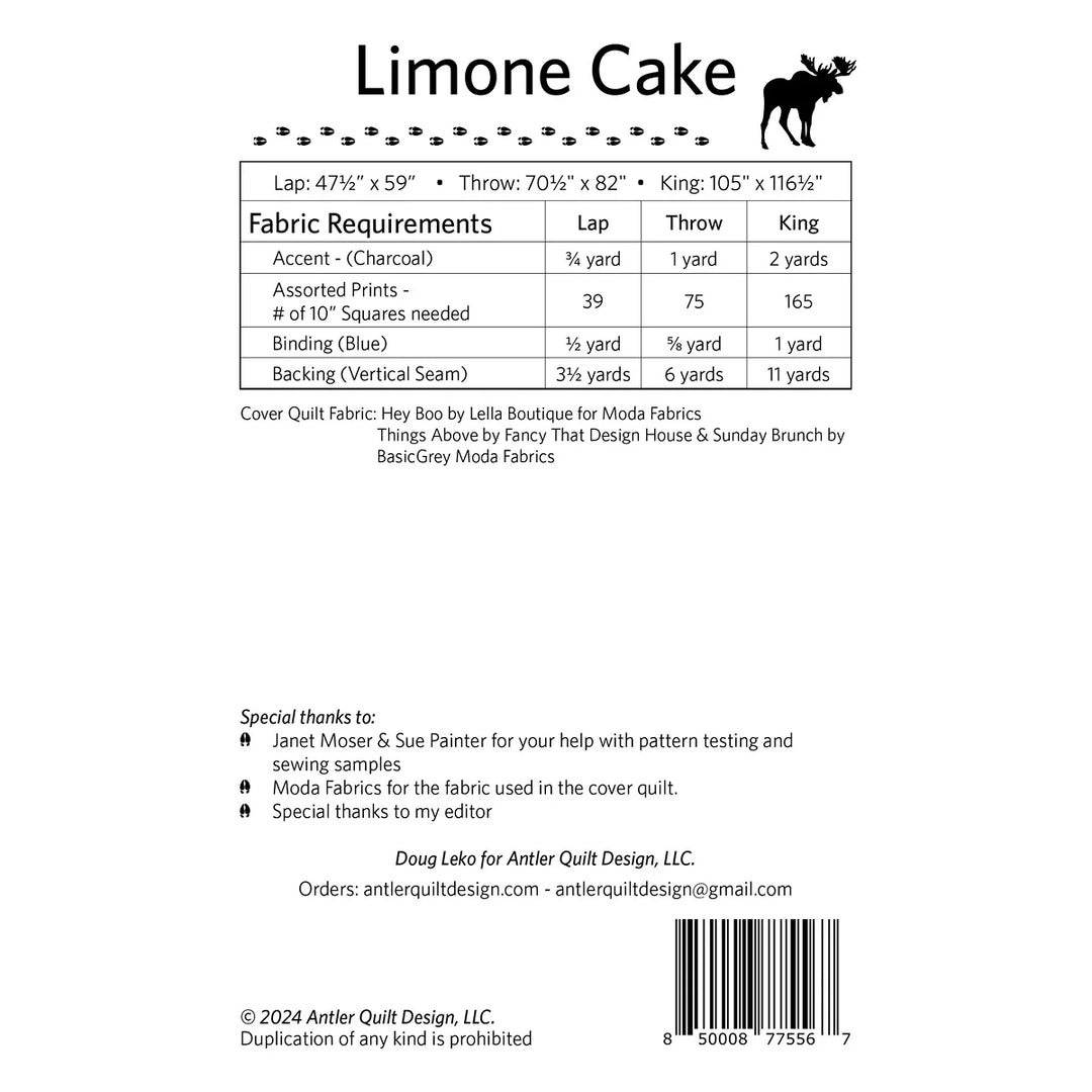 Limone Cake - Quilt Pattern